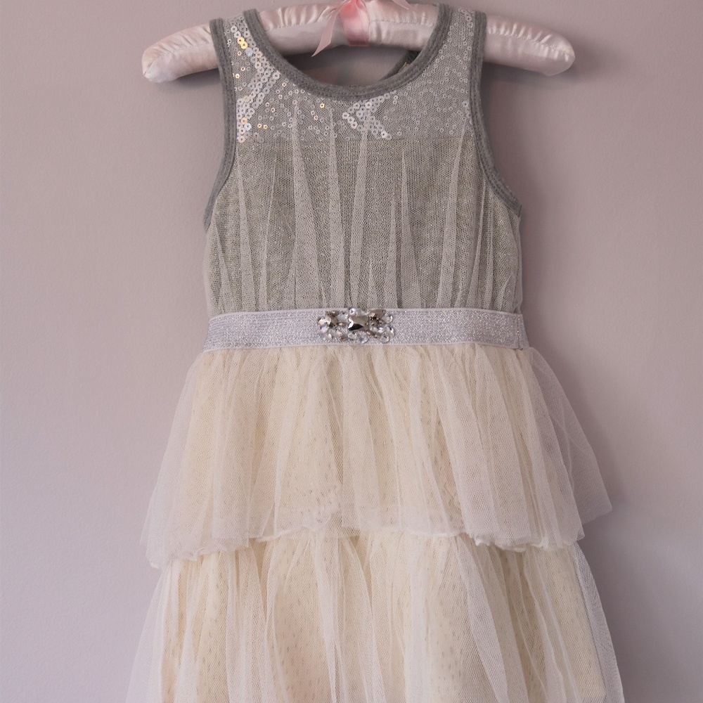 Sequence & Tulle Dress by Baby Sara
